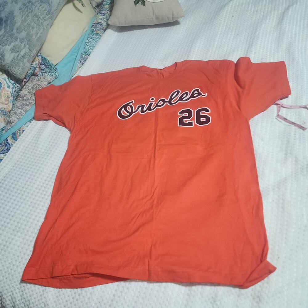 TULTEX EUC MENS SZ XL BALTIMORE ORIOLES #26 POWELL BASEBALL FAN SHIRT